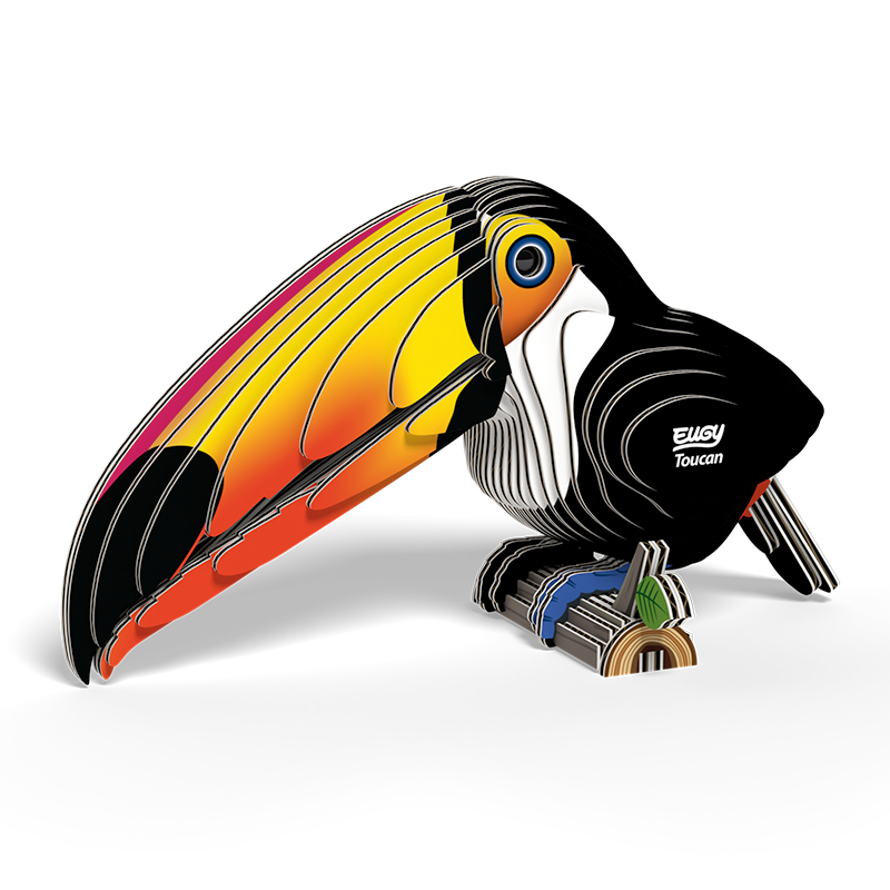 EUGY 3D Cardboard Kit Set Model - 115 Toucan