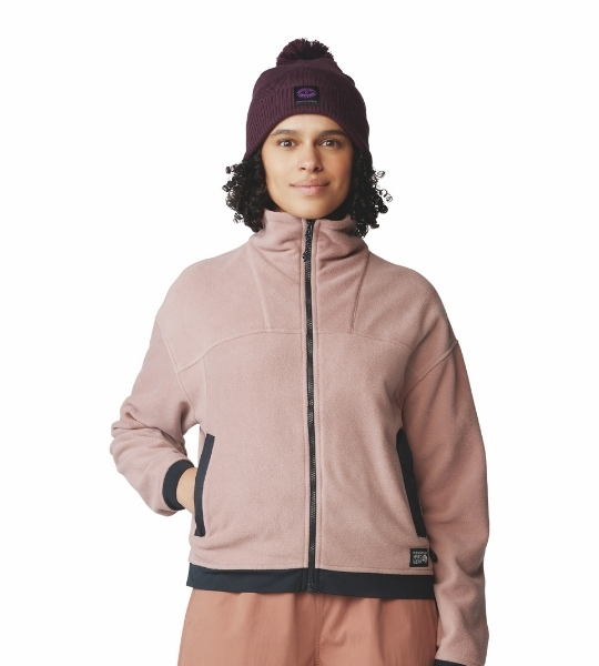 Mountain Hardwear / 中層外套 / 女款  Powder Maven™ Fleece Full Zip Jacket / 茶晶棕 (MHW2077661642)