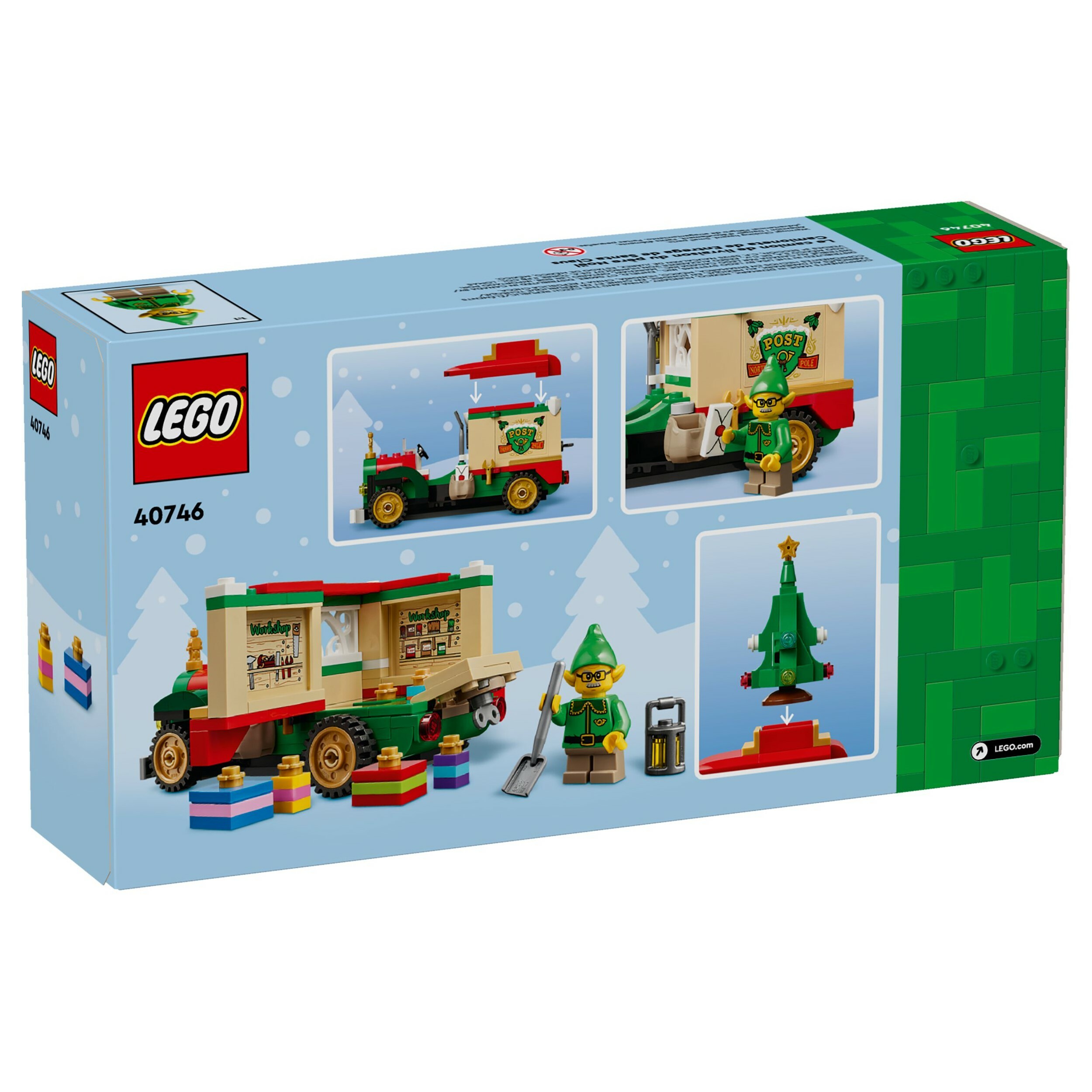 ◇ イメージ ◇ 40746 - 聖誕老人送貨卡車