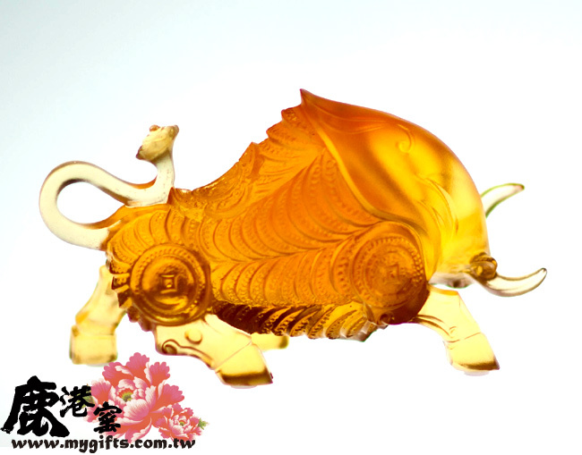 鹿港窯禮品館│提升運勢的藝術品：扭轉乾坤S琉璃擺飾