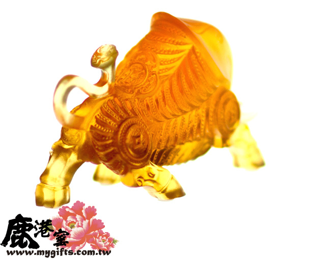 鹿港窯禮品館│提升運勢的藝術品：扭轉乾坤S琉璃擺飾