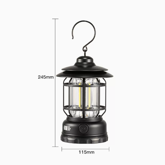 New Camping Tent Atmosphere Retro Horse Lantern [After placing an order, please contact customer service to confirm the delivery color]