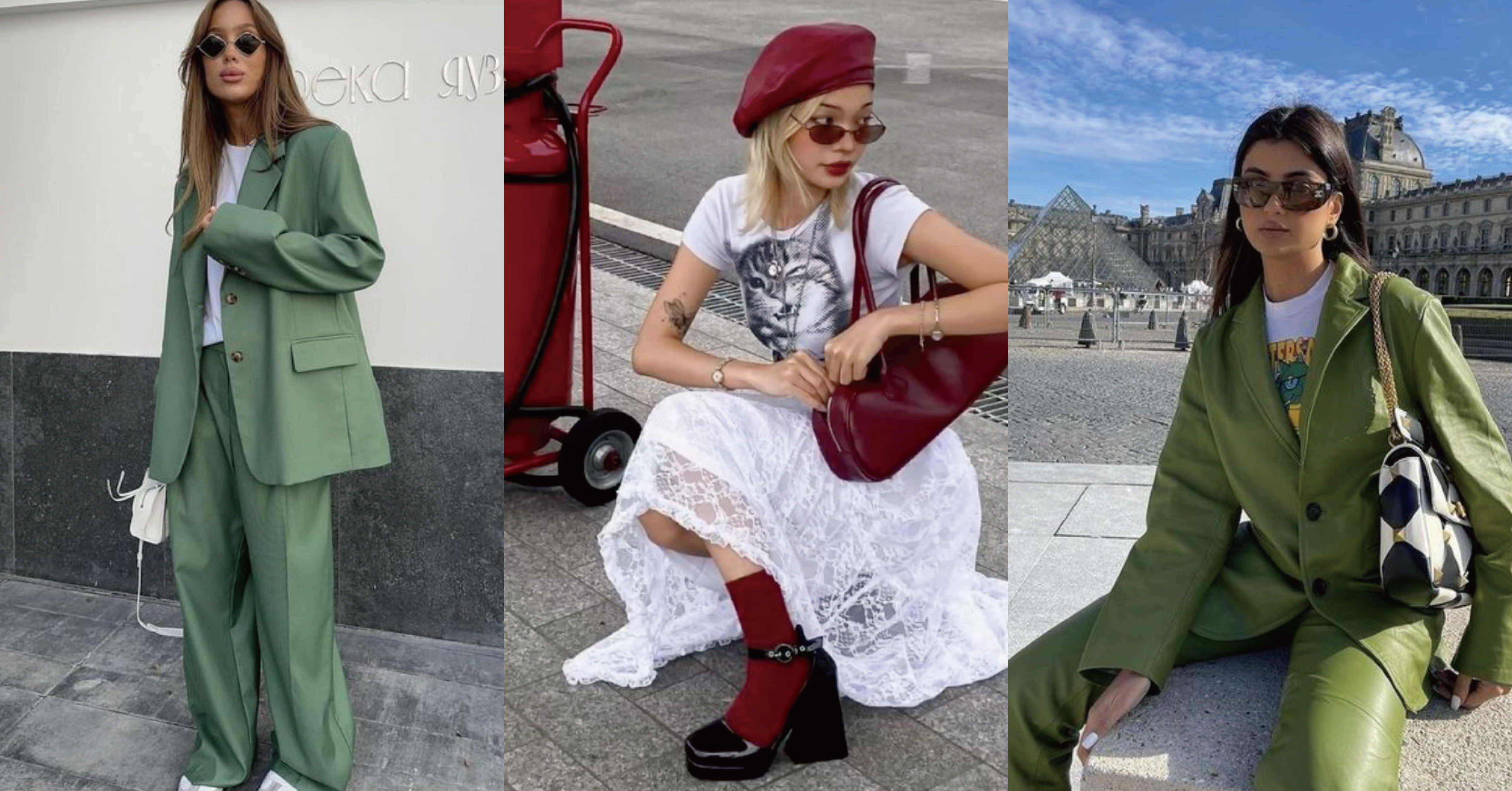 2024 秋冬新色『勃艮第酒紅、橄欖綠』 低調卻蘊含高雅的浪漫，今年秋冬回歸了更基礎的色調， 彩度明度皆下降、是更接近溫暖的顏色。