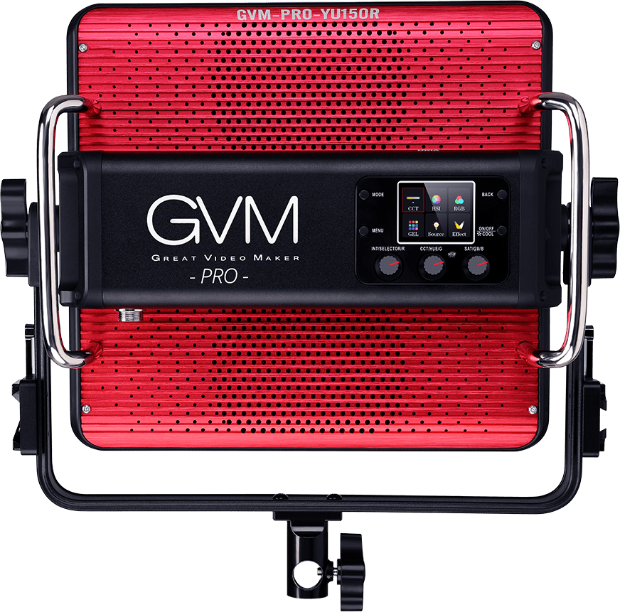 GVM YU150R PRO LED Video Light Board RGB & Bi-Color Studio Light