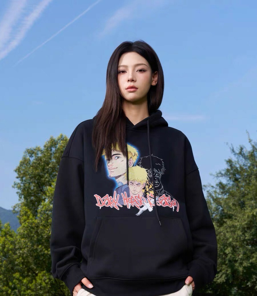 AFGK 黑馬季節經典卡通印花 帽T A FEW GOOD KIDS