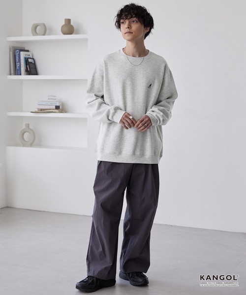 KANGOL / LOGO SWEATSHIRT