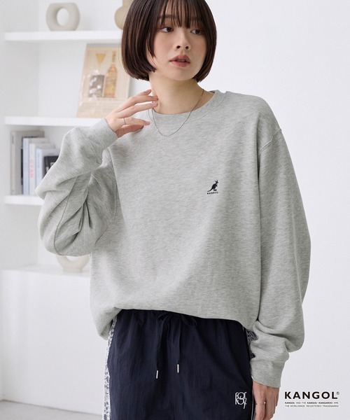 KANGOL / LOGO SWEATSHIRT