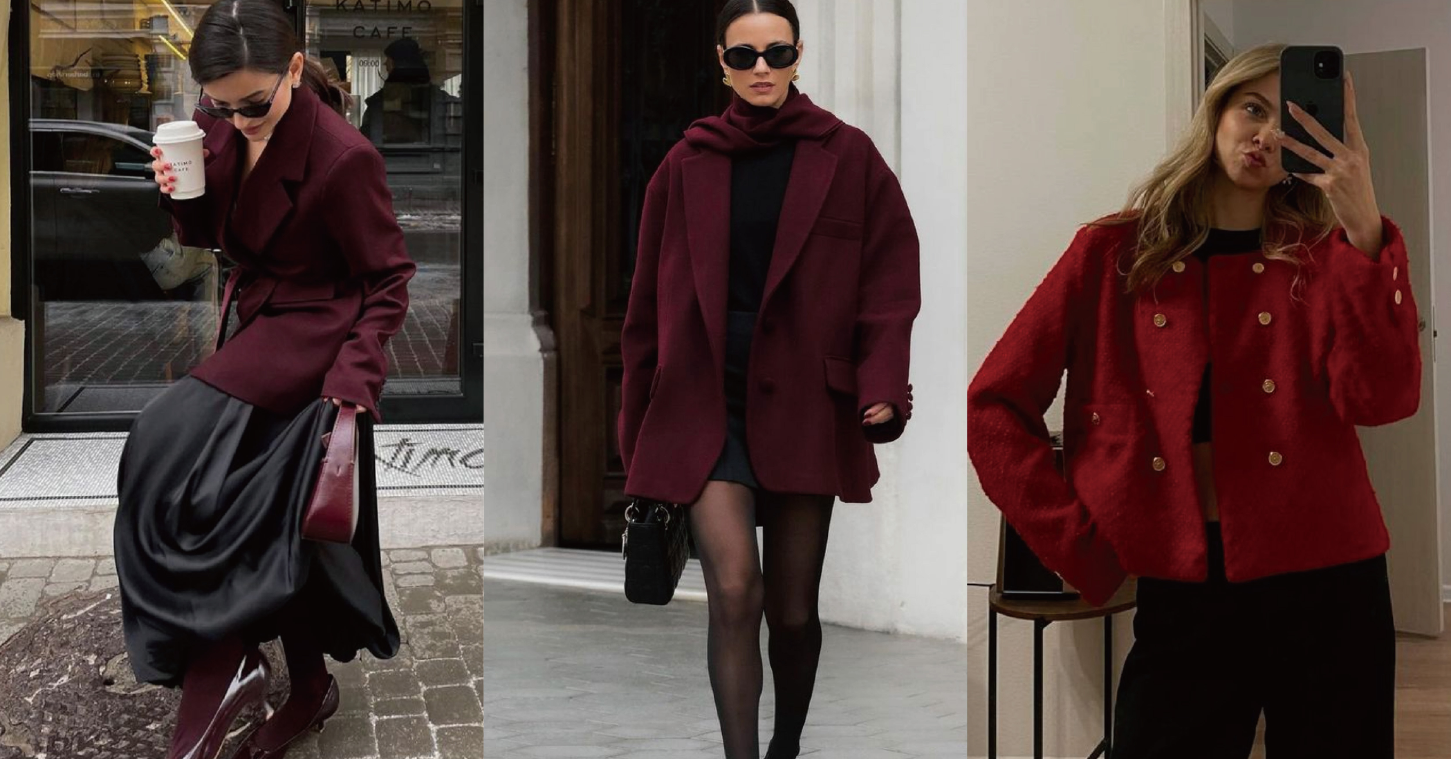 2024 秋冬新色『勃艮第酒紅、橄欖綠』 低調卻蘊含高雅的浪漫，今年秋冬回歸了更基礎的色調， 彩度明度皆下降、是更接近溫暖的顏色。