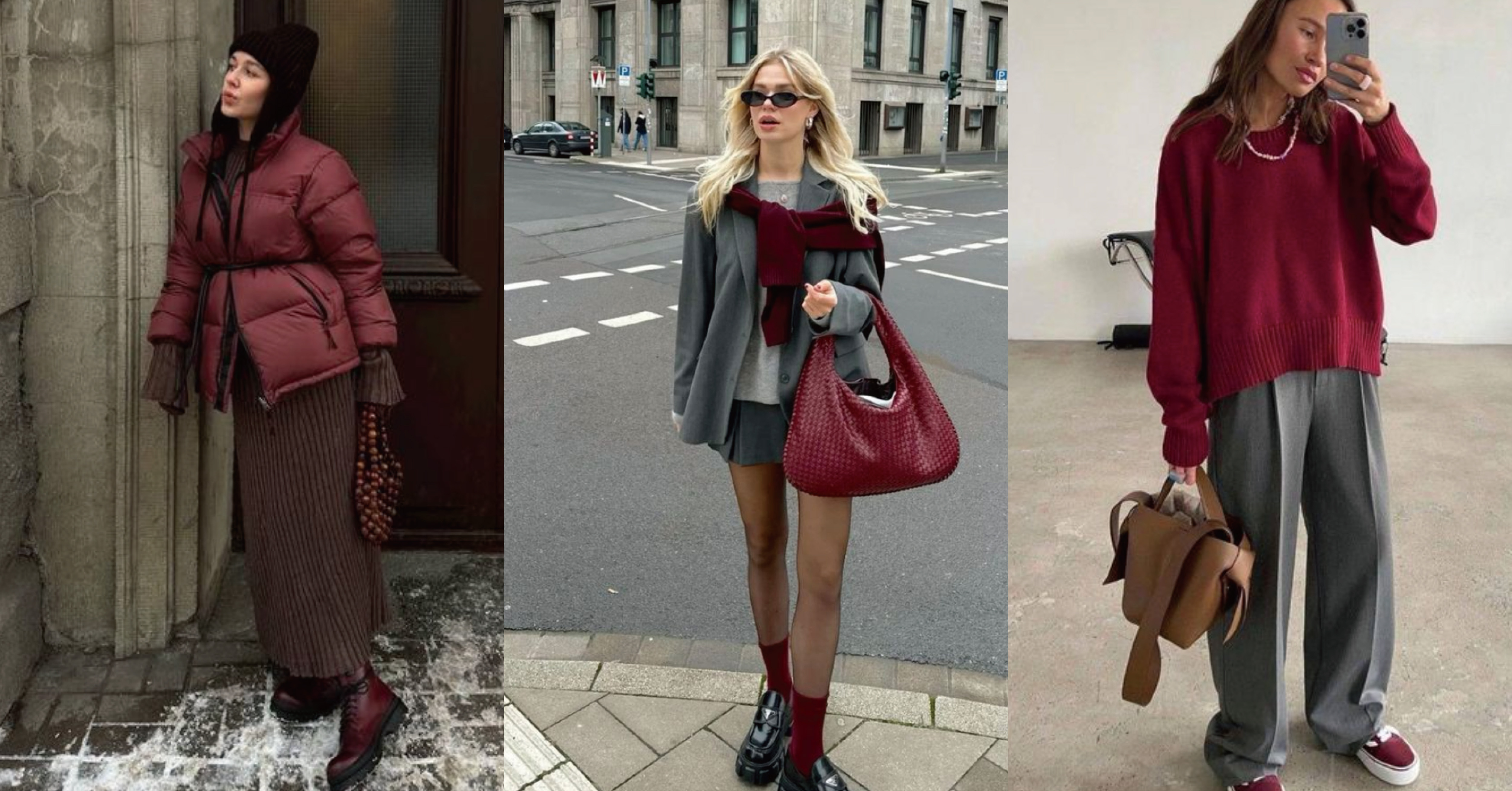 2024 秋冬新色『勃艮第酒紅、橄欖綠』 低調卻蘊含高雅的浪漫，今年秋冬回歸了更基礎的色調， 彩度明度皆下降、是更接近溫暖的顏色。