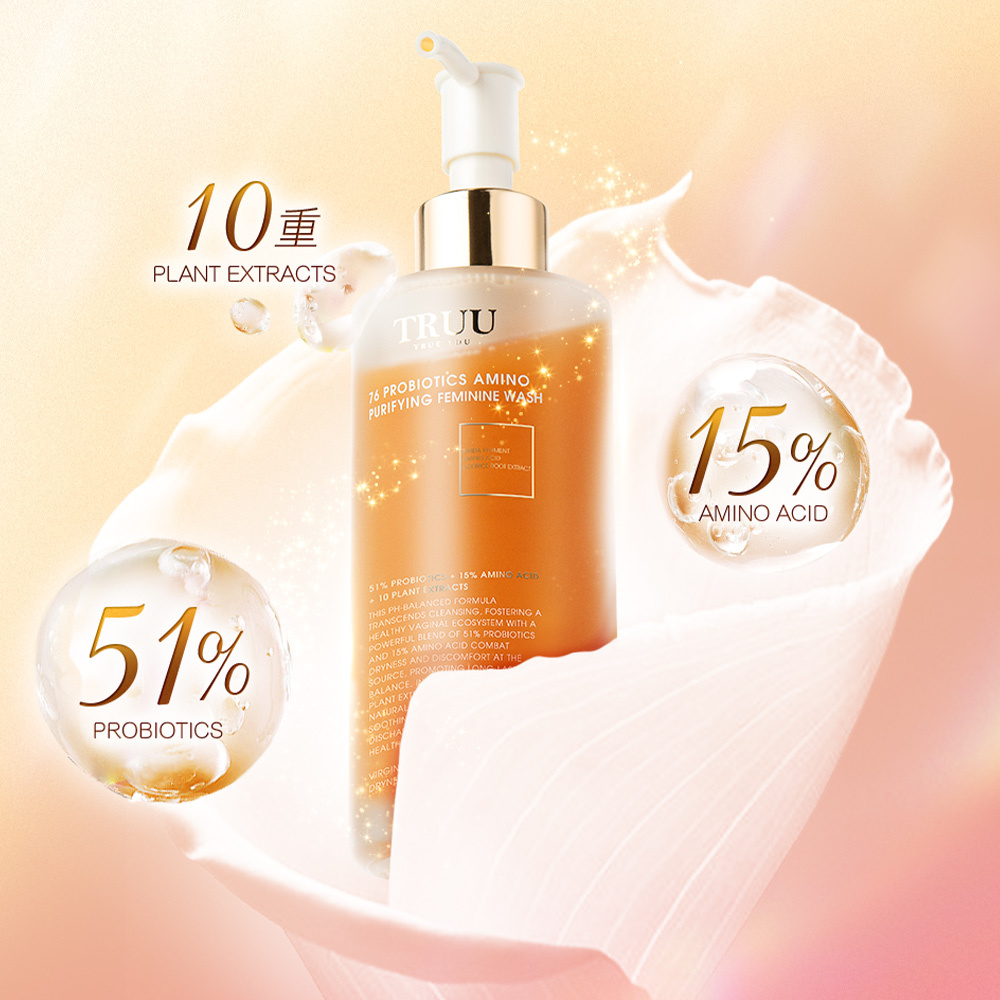 Truu 76酵母胺基酸私密處調理淨化露 150G