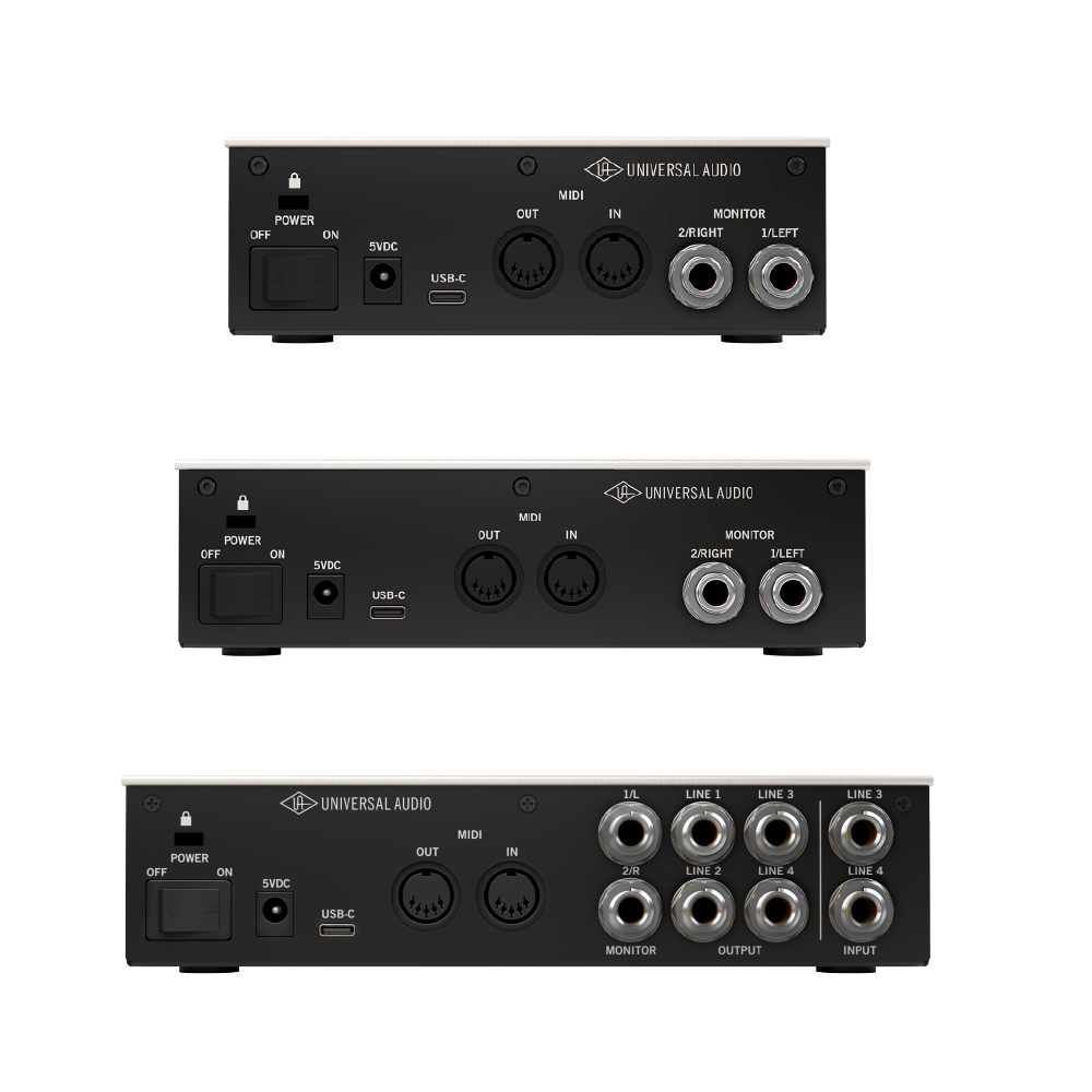 <台灣代理公司貨>Universal Audio <台灣代理公司貨>Universal Audio / Volt系列 TYPE-C 錄音介面 (Mac/IOS/PC可用)(最大4-in/4-out)(Volt1/Volt2/Volt4) 第 2 張圖片｜三峽錄音 / 音響