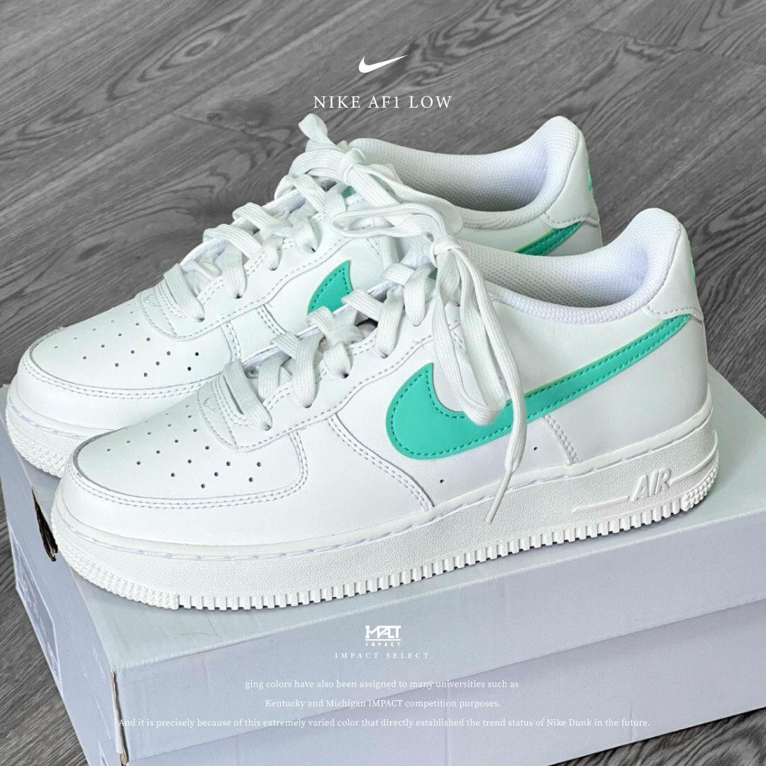 Nike AF1 Low (GS) 湖水綠 白綠 DV7762-104