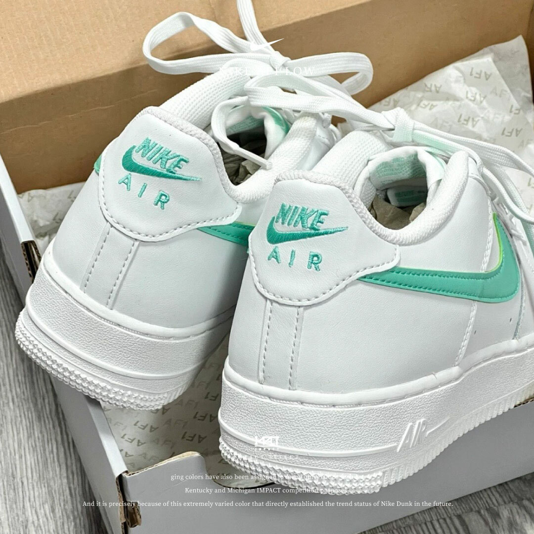 Nike AF1 Low (GS) 湖水綠 白綠 DV7762-104