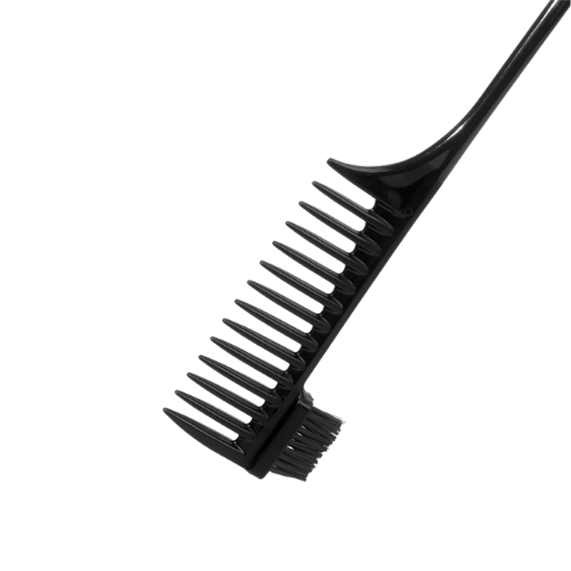 帶刷雙用大齒尖尾梳