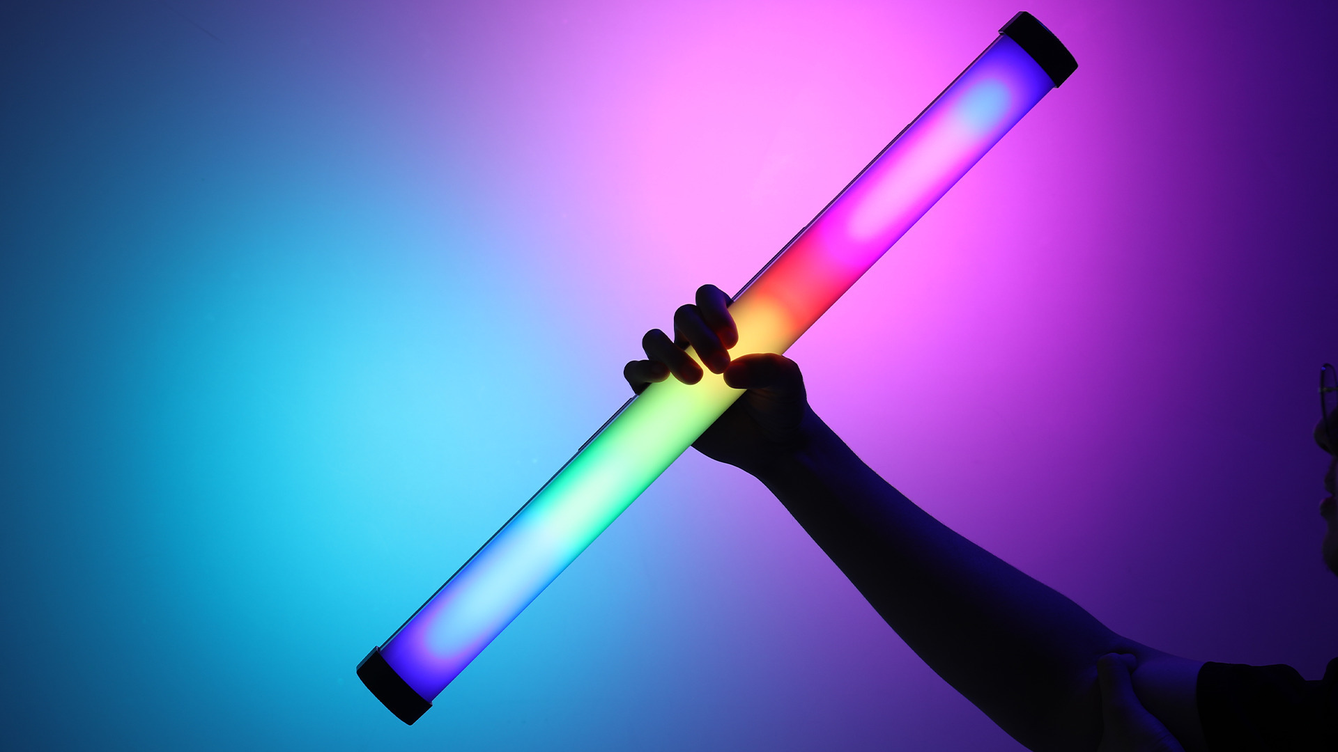 GVM BD25R/BD45R RGB & Bi-color Colorful Tube Light