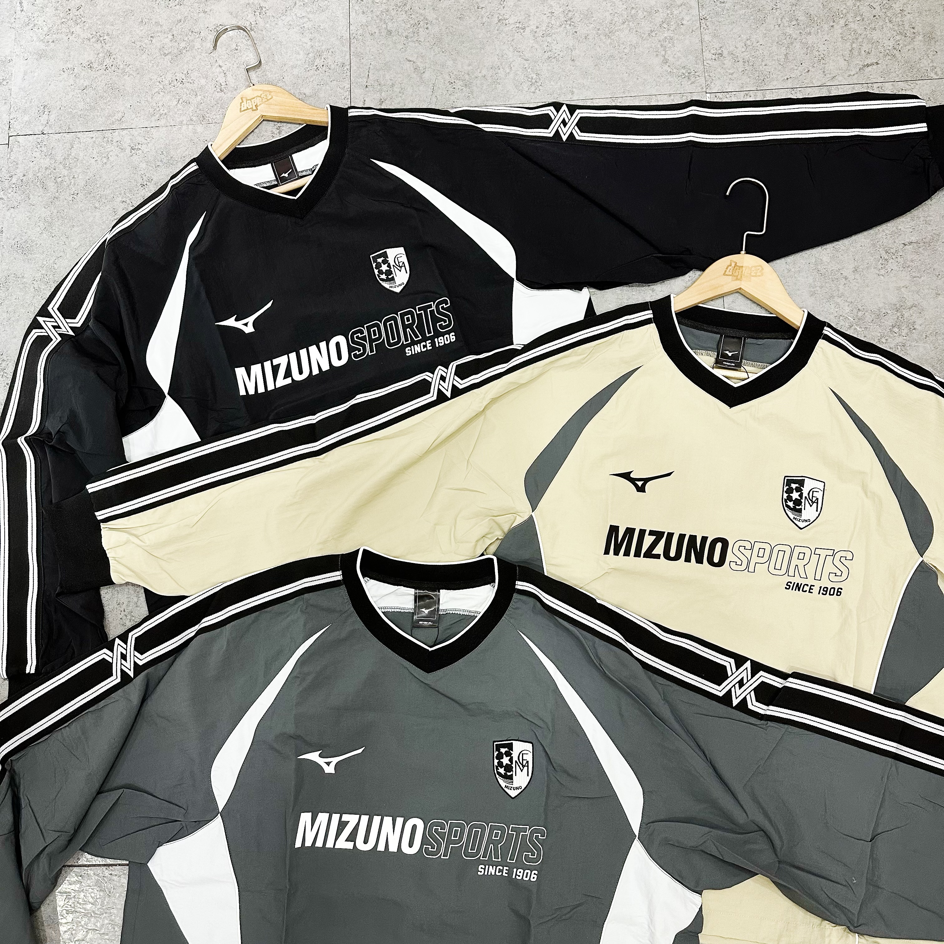 MIZUNO Blokecore LONG SLEEVE SOCCER JERSEY 速乾足球衣 長袖 三色