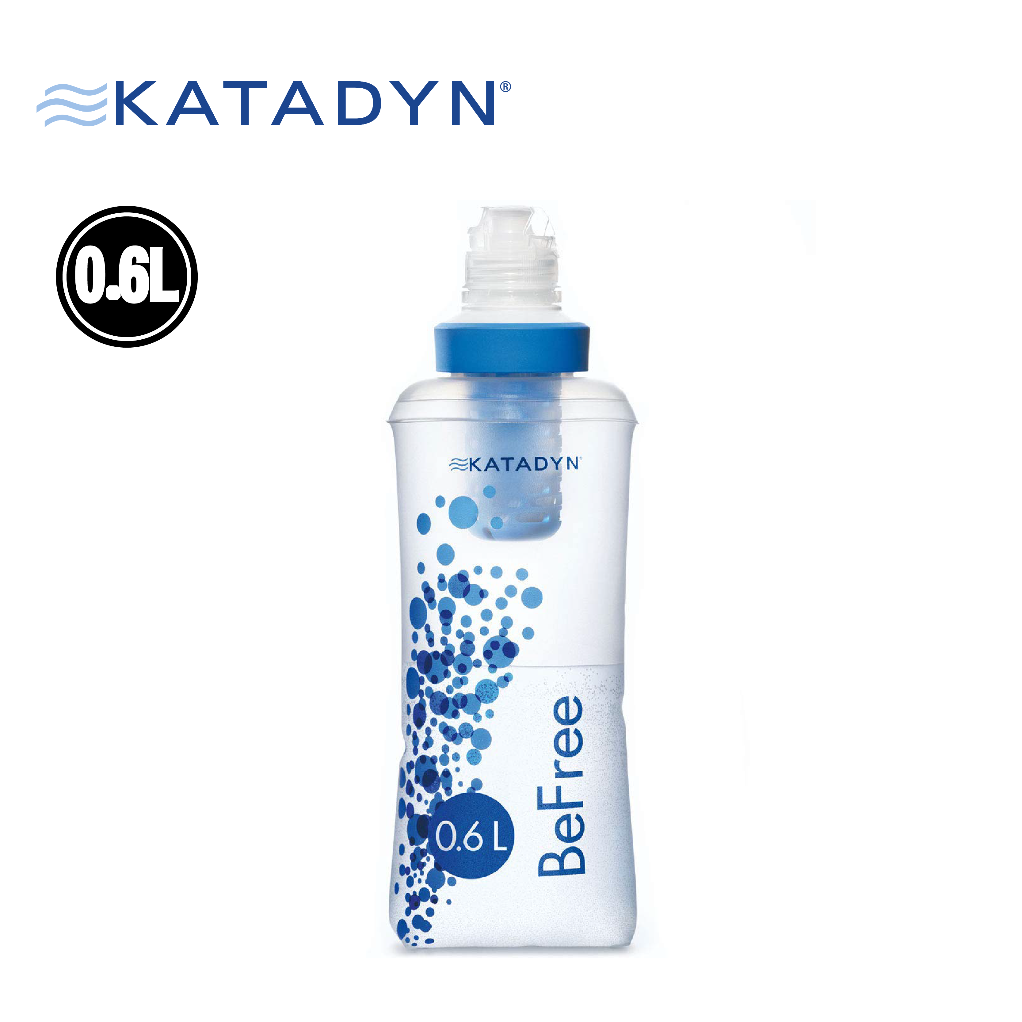 KATADYN 瑞士 BEFREE 個人隨身濾水器 (0.6L) 不含雙酚A/登山/野跑/露營 59KD8019946