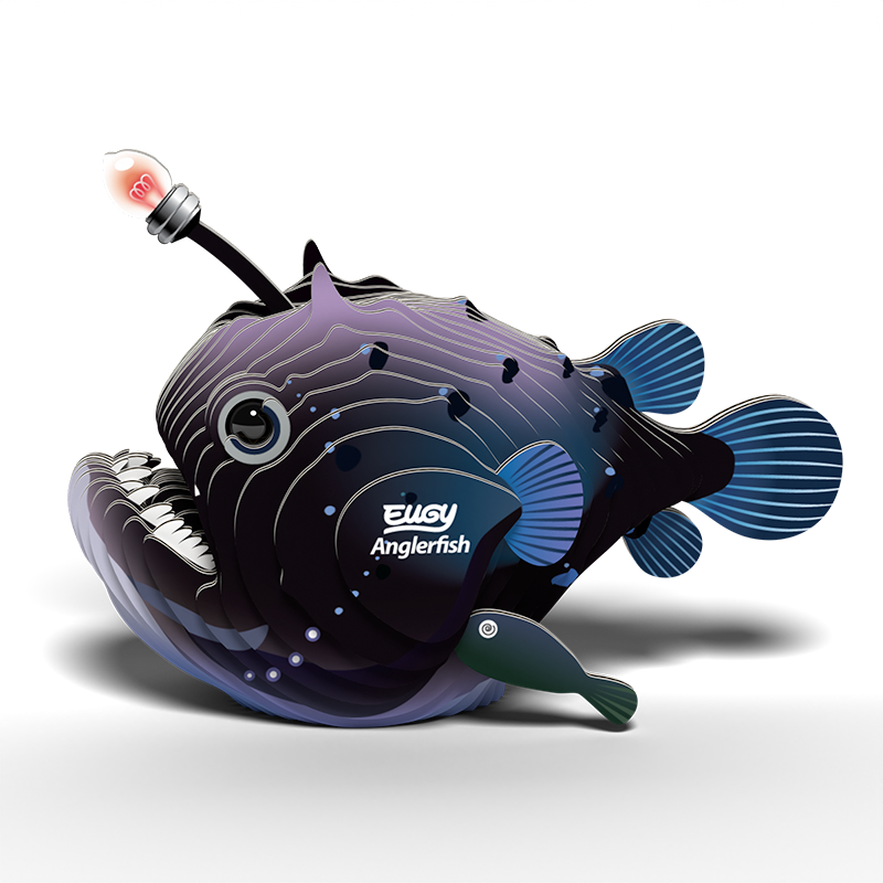 EUGY 3D Cardboard Kit Set Model - 116 Anglerfish