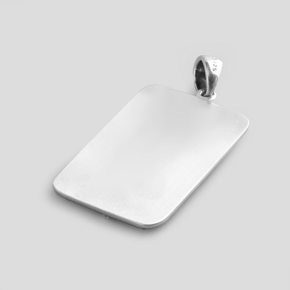 台灣首選銀飾品牌！【驅邪解煞、引福歸堂】鎮宅納福．鍾馗-銀牌