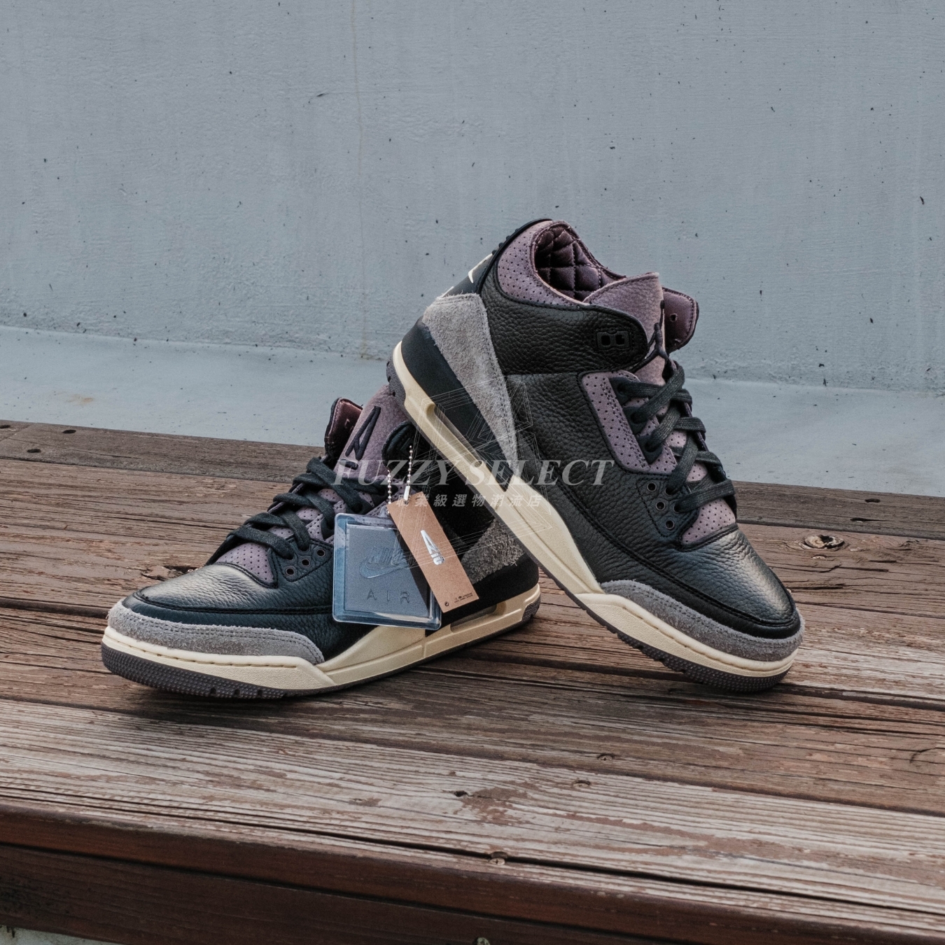 【逢甲FUZZY】A Ma Maniere × W Air Jordan 3 聯名 紫羅蘭礦石 FZ4811-001
