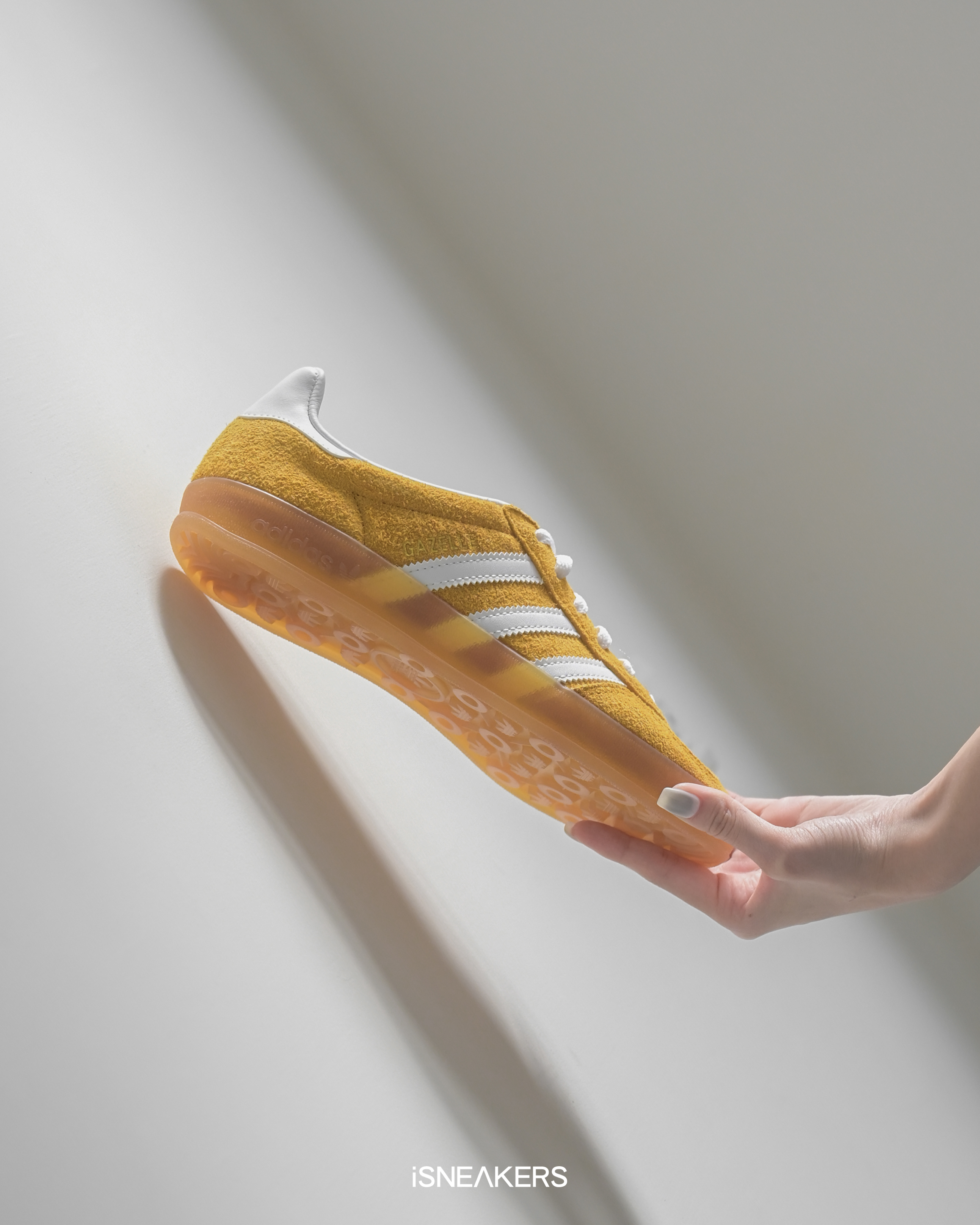 iSNEAKERS｜Adidas Originals Gazelle "Orange Peel Gum" 芥末黃 HQ8716