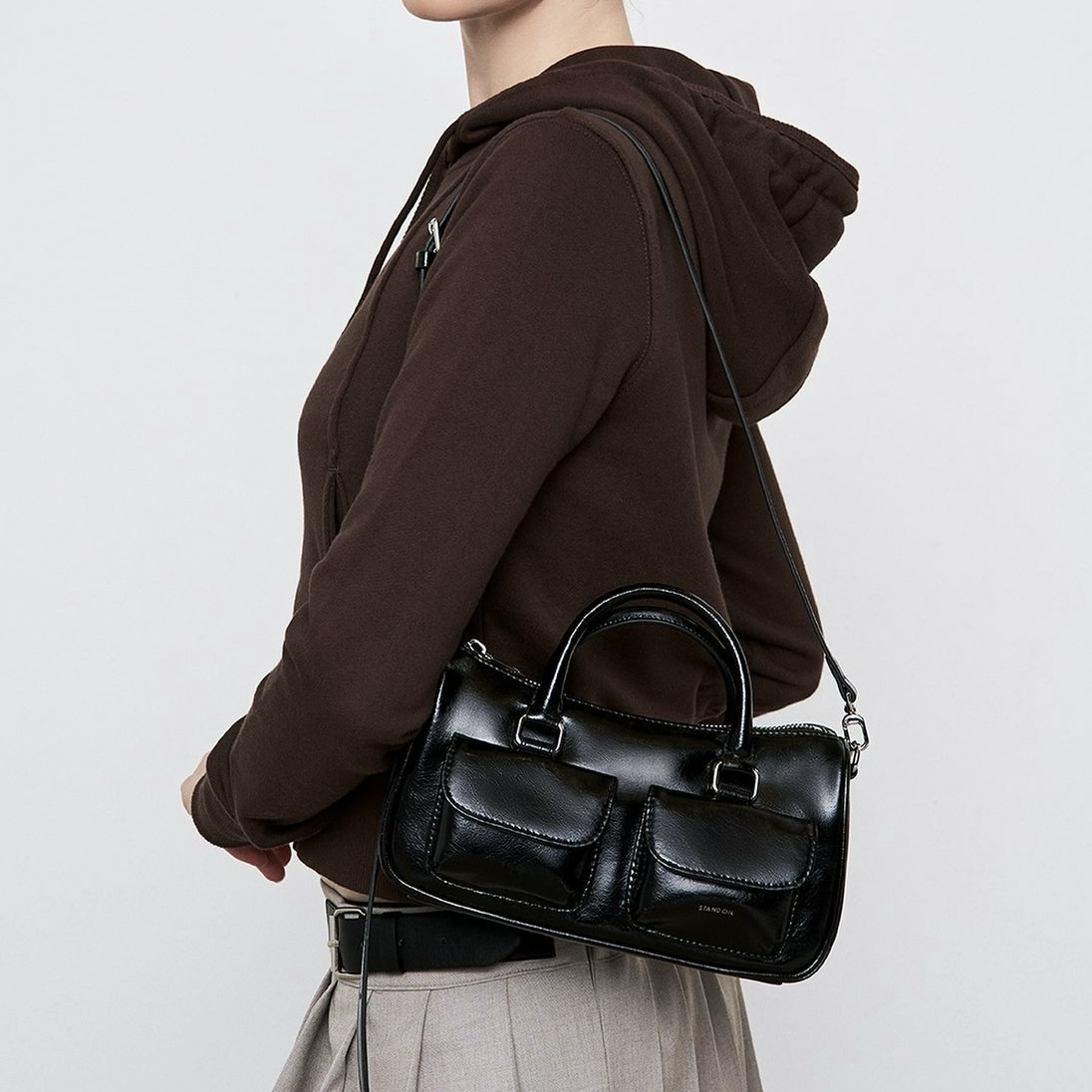 <韓國代購> STAND OIL CHUBBY HALF BAG