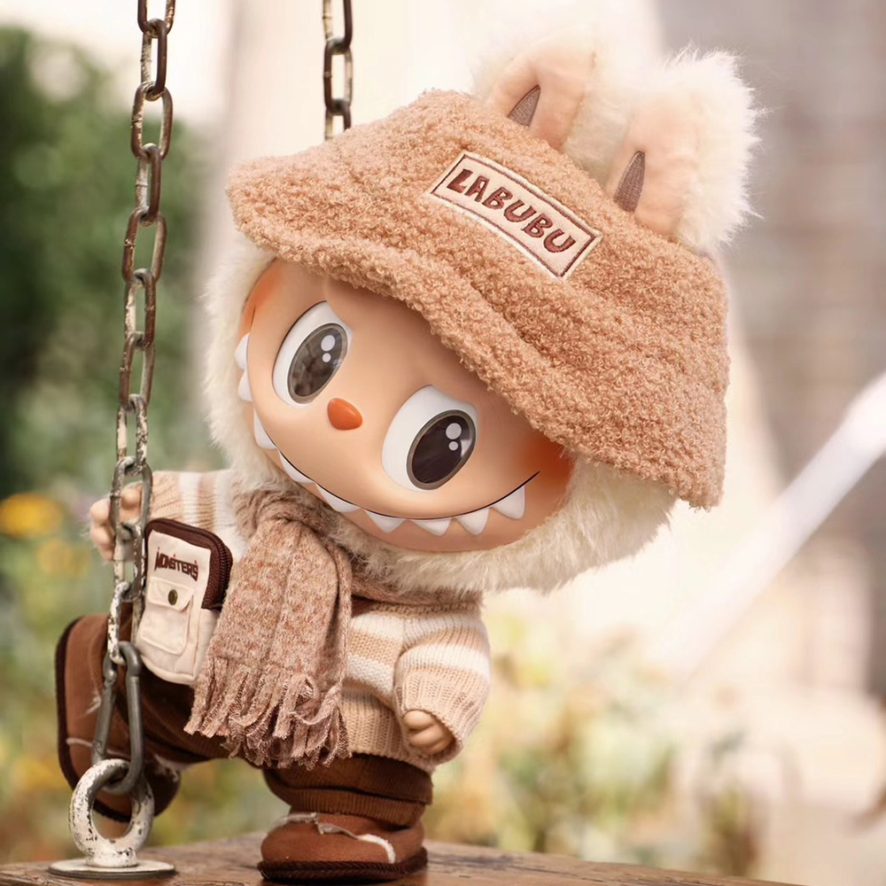 POPMART 泡泡瑪特 THE MONSTER 第三代 LABUBU 拉布布 DRESS BE LATTE 拿鐵 美拉德棕 搪膠臉 毛絨 公仔 玩具