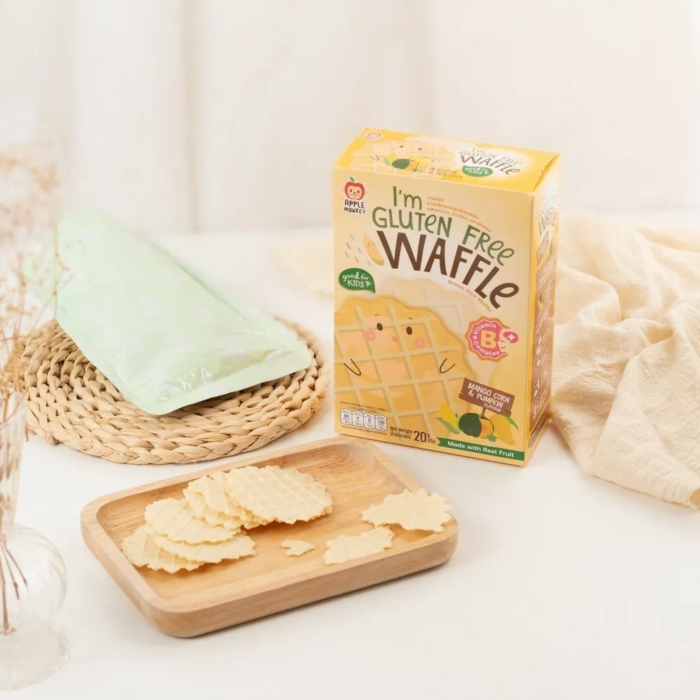 【Apple Monkey】愛啵寶寶 茉莉糙米 小鬆餅 陽光蔬果(20g)