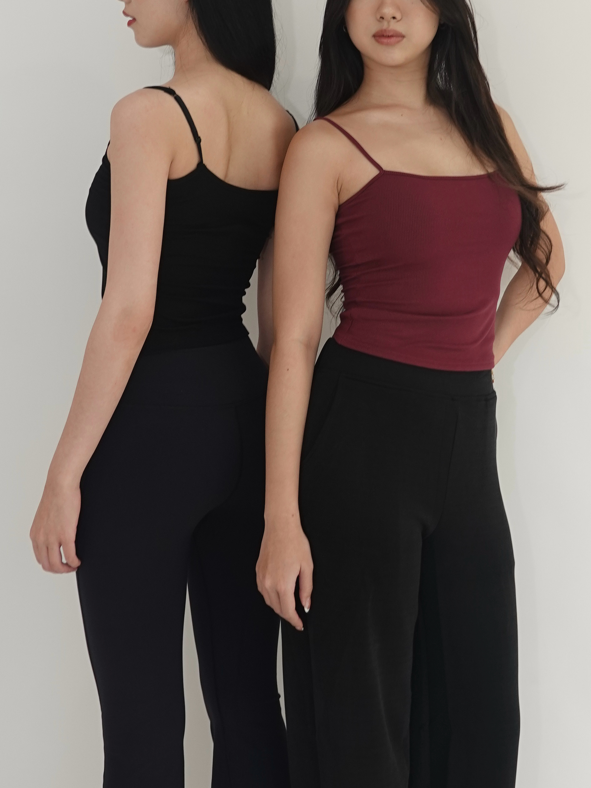 𝒮𝑒𝒸𝑜𝓃𝒹 𝒮𝓀𝒾𝓃☁️彈力螺紋細肩背心(8色)