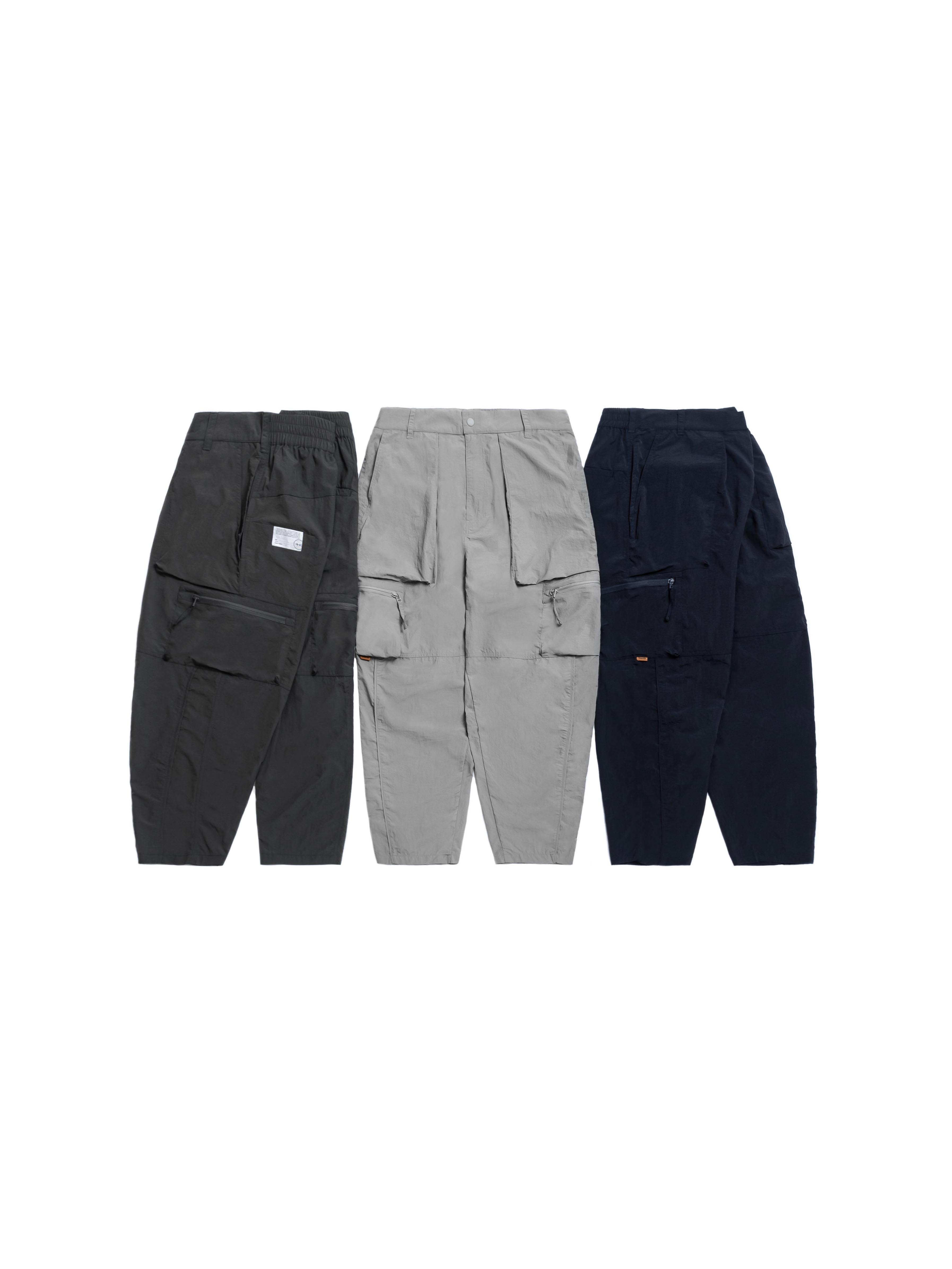 PERSEVERE MULTI-POCKET TAPERED PANTS 多口袋海軍長褲