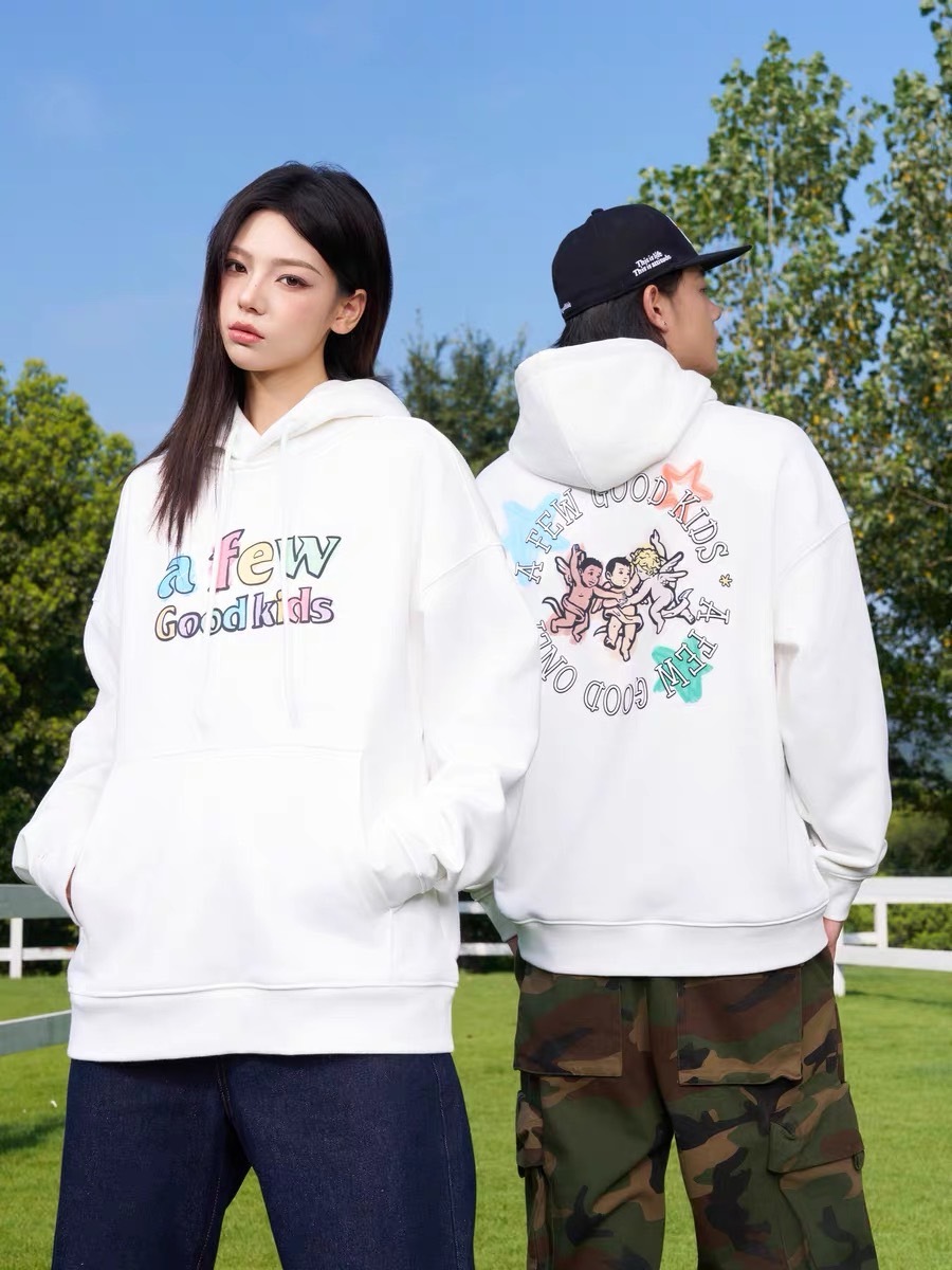 AFGK 刷色水彩小天使 帽T A FEW GOOD KIDS