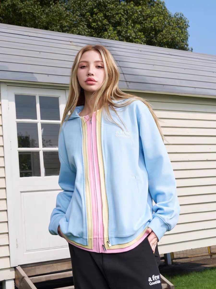 AFGK 彩色多開口拉鍊 外套 A FEW GOOD KIDS