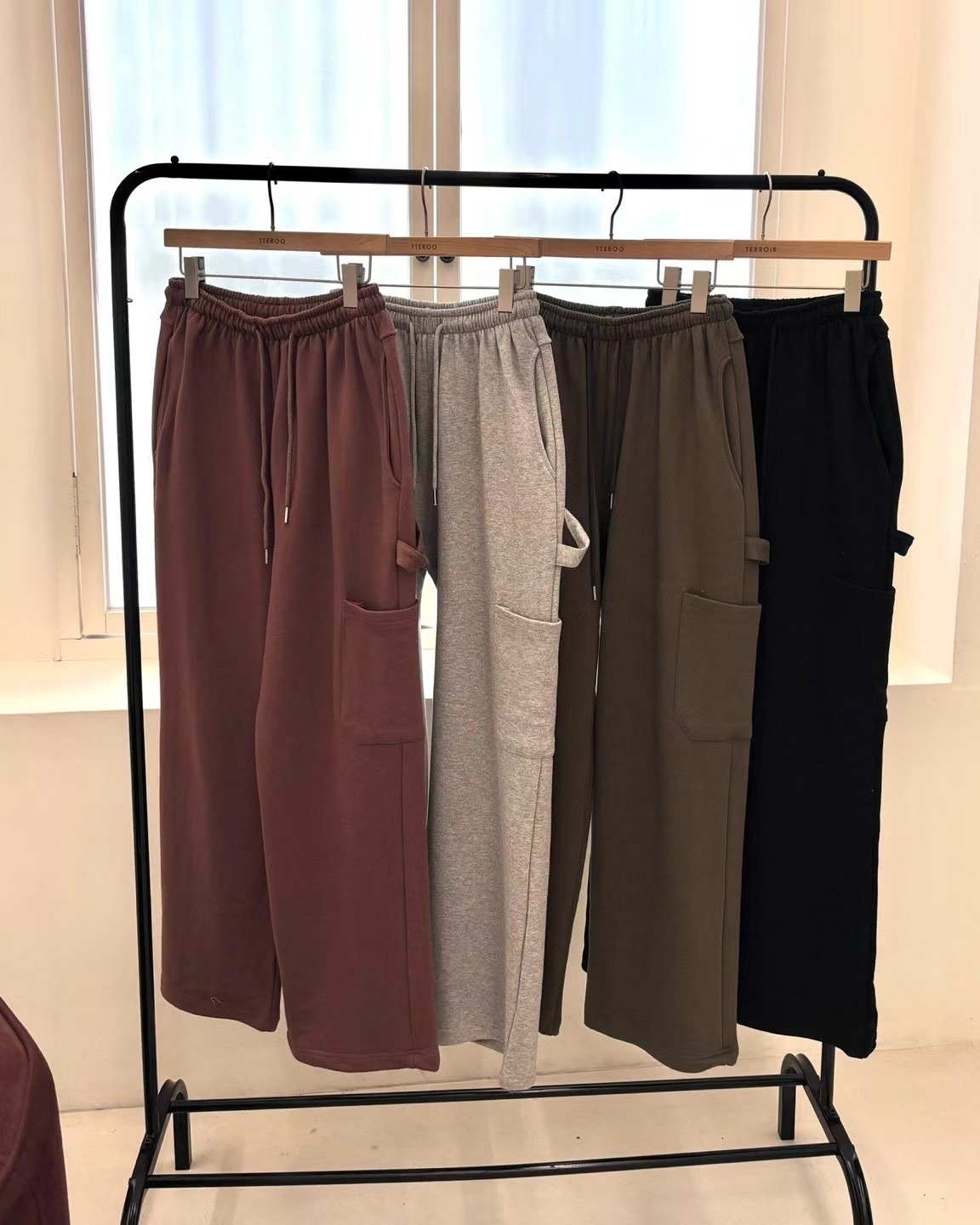 9.25 珠地衛衣褲