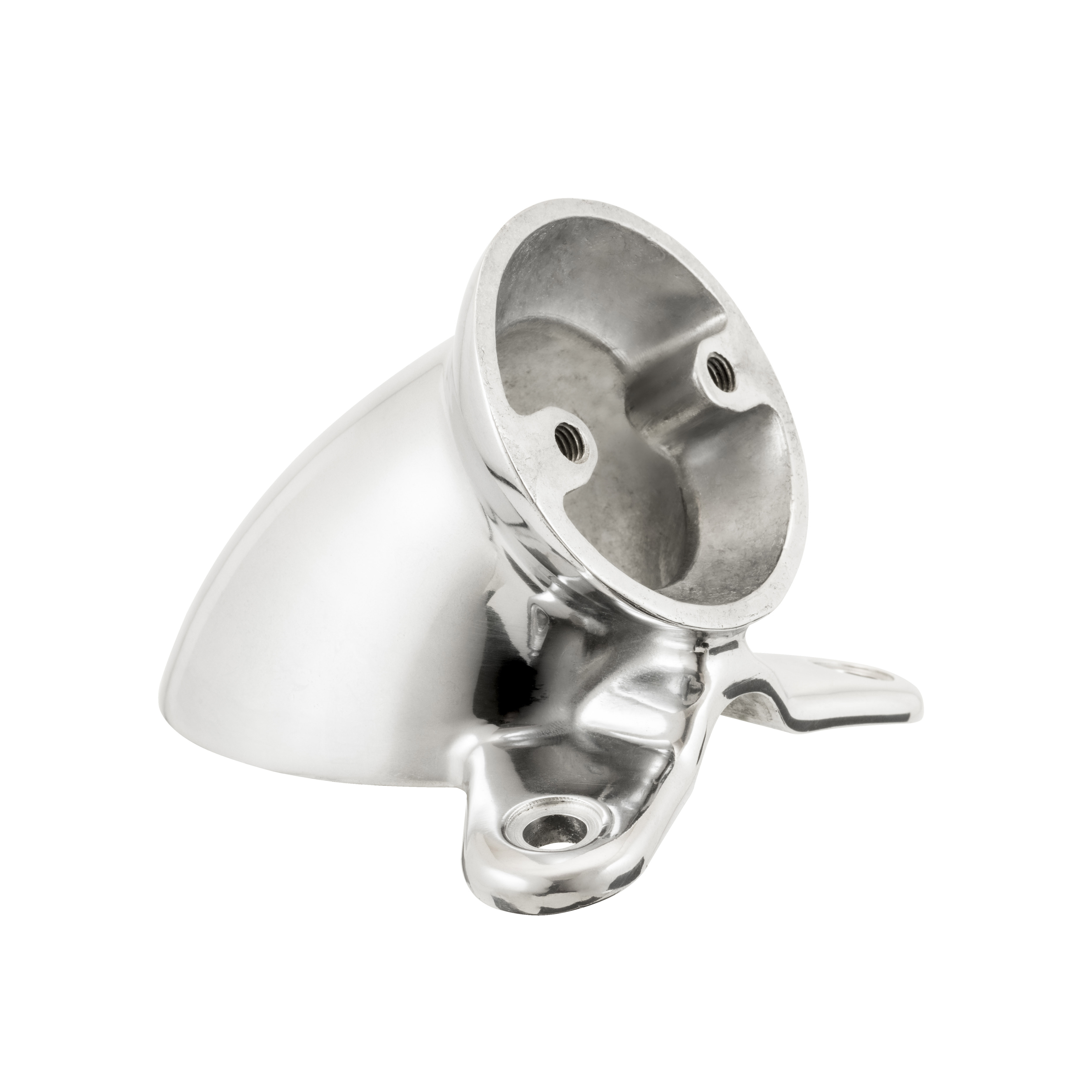 Motone 水冷 Bobber專用 燈座 - 拋光銀