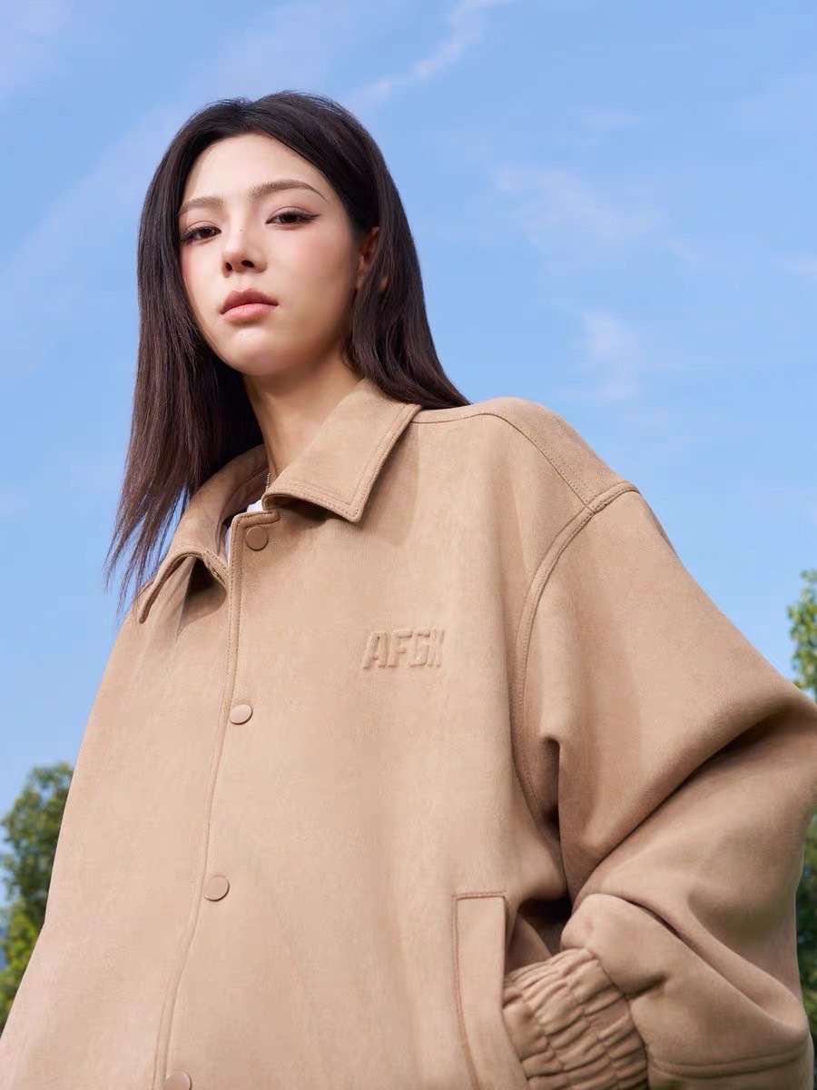 AFGK 鋼印麂皮絨 外套 A FEW GOOD KIDS