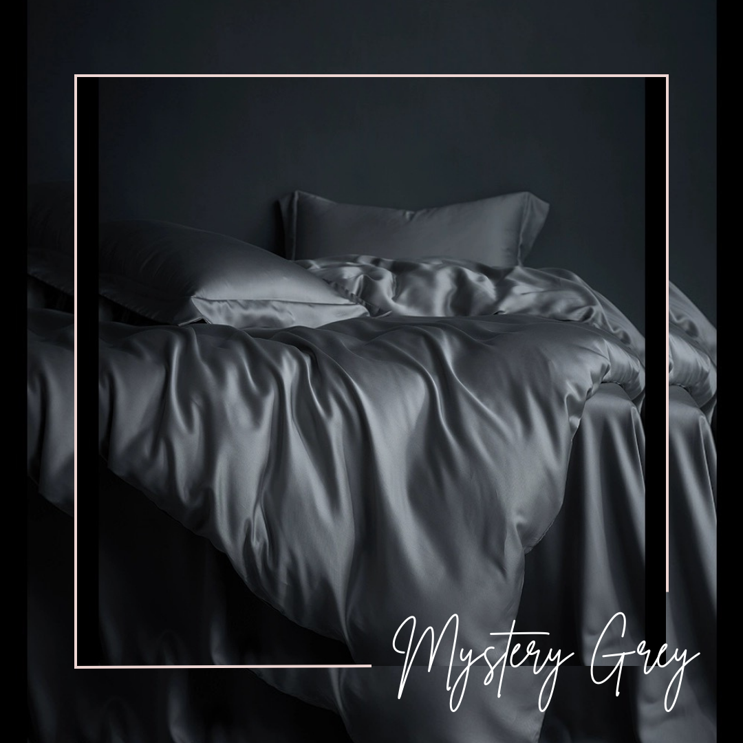 Black Smith - 3124 針埃及棉LoveBird床品套裝(神秘灰_雙人/加大/特大)