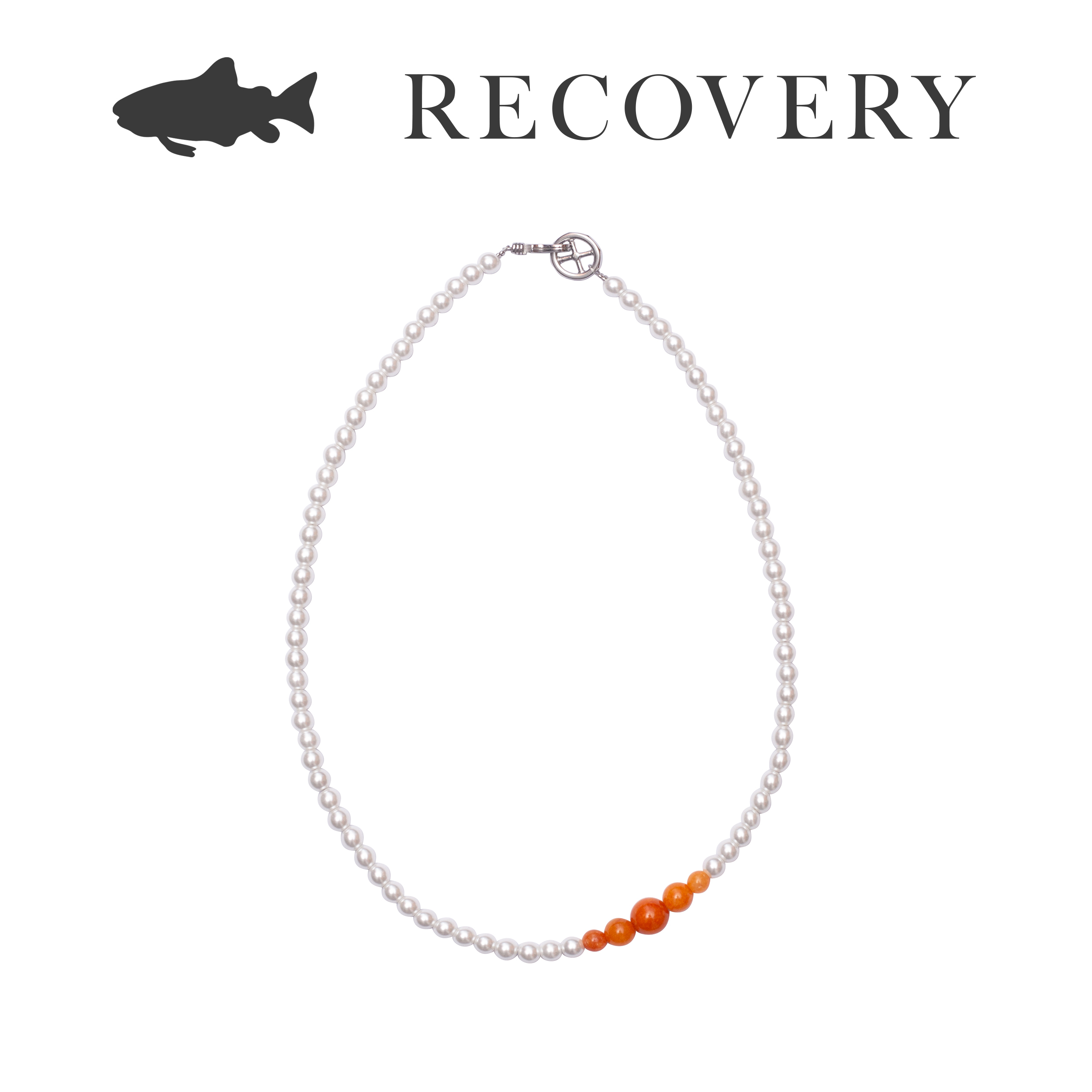 Recovery Agility X Rc 珍珠漸變鮭魚卵項鍊