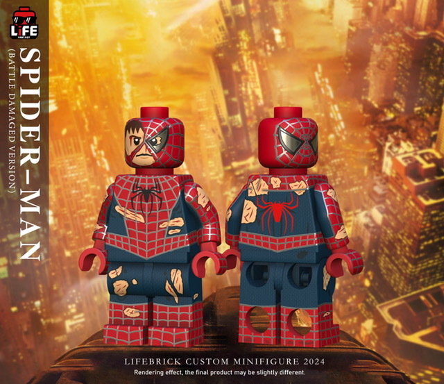 【Lifebrick】戰損蜘蛛俠