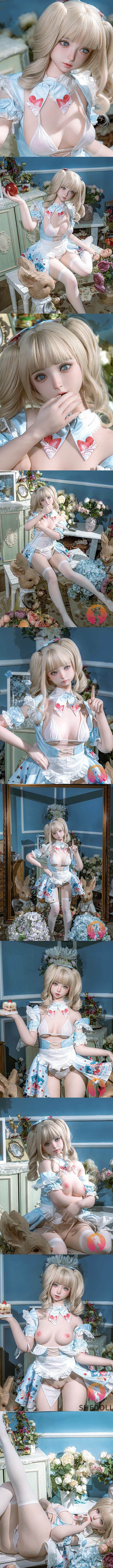 SHEDOLL 矽膠頭系列 150cm B胸 南溪 silicon sex doll