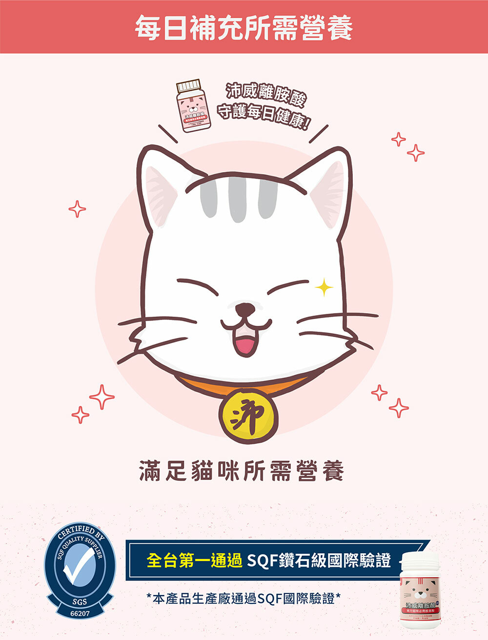 PetWell 沛威｜離胺酸 (60g/罐)