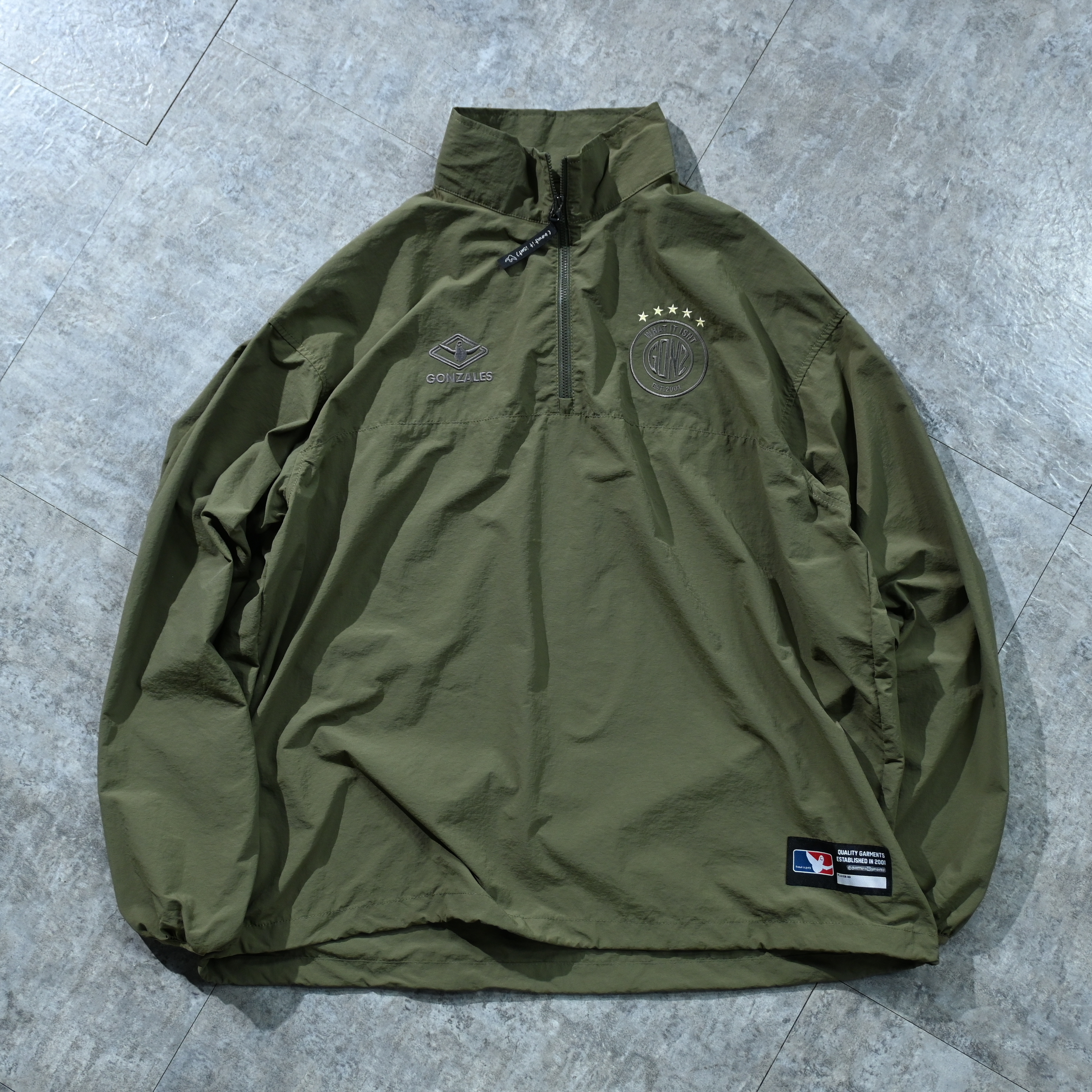 (What it isNt) ART BY MARK GONZALES Stand Collar Anorak