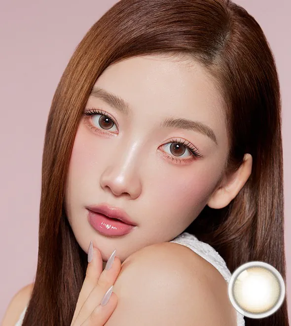 [月拋] OLOLA Modish 1 Month Brown｜月拋彩妝隱形眼鏡｜每盒1片