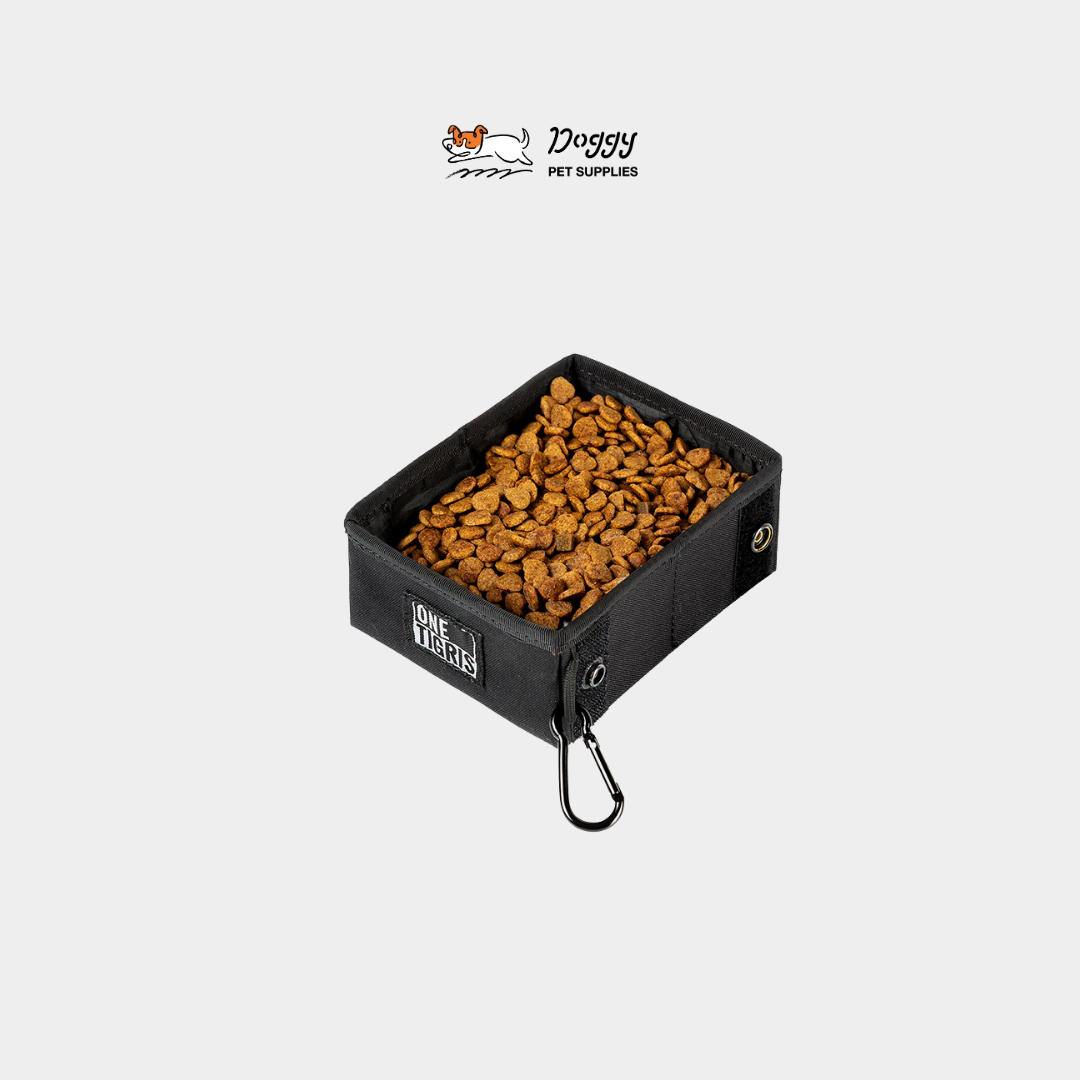 【 OneTigris 】機能收折狗碗