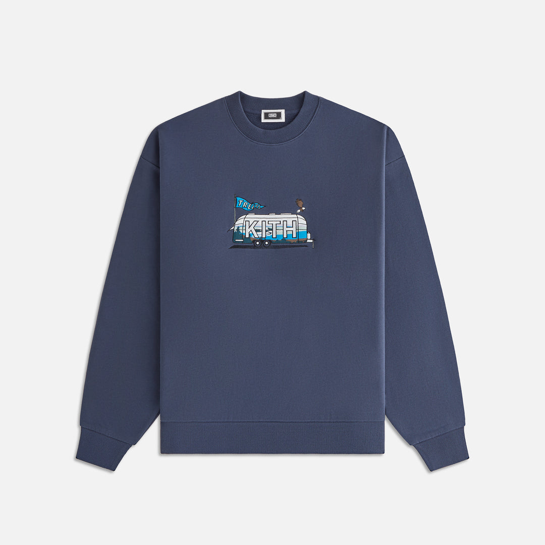 2024AW KITH Treats Lake Nelson Crewneck 露營 露營車 山脈 湖畔 大學T 現貨 KHT030149-401