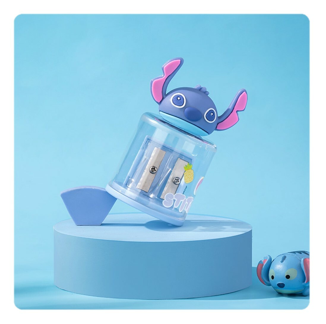 迪士尼 史迪仔 |3D 雙孔手動筆刨 |鉛筆刨