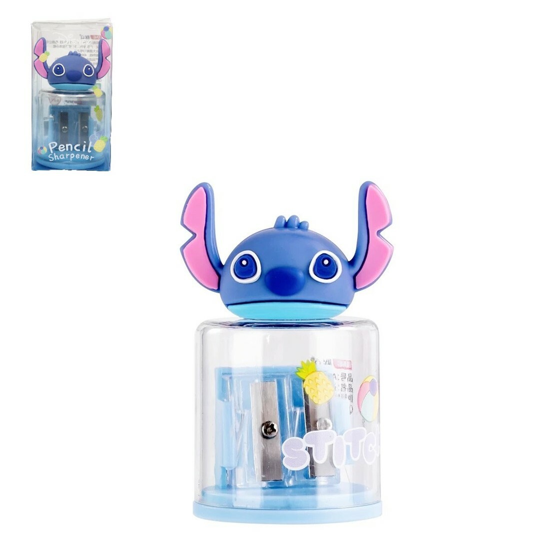 迪士尼 史迪仔 |3D 雙孔手動筆刨 |鉛筆刨