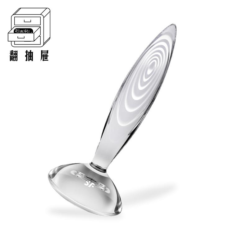 Satisfyer｜Sparkling Crystal 玻璃後庭塞