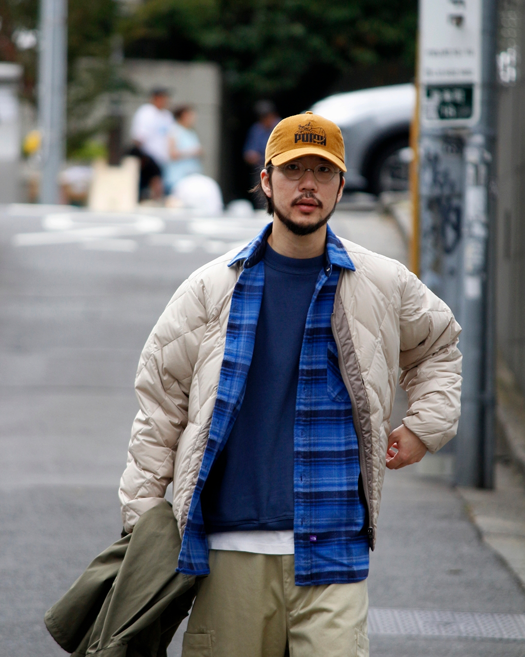 日本 TNF 紫標 PLAS Field Down Cardigan