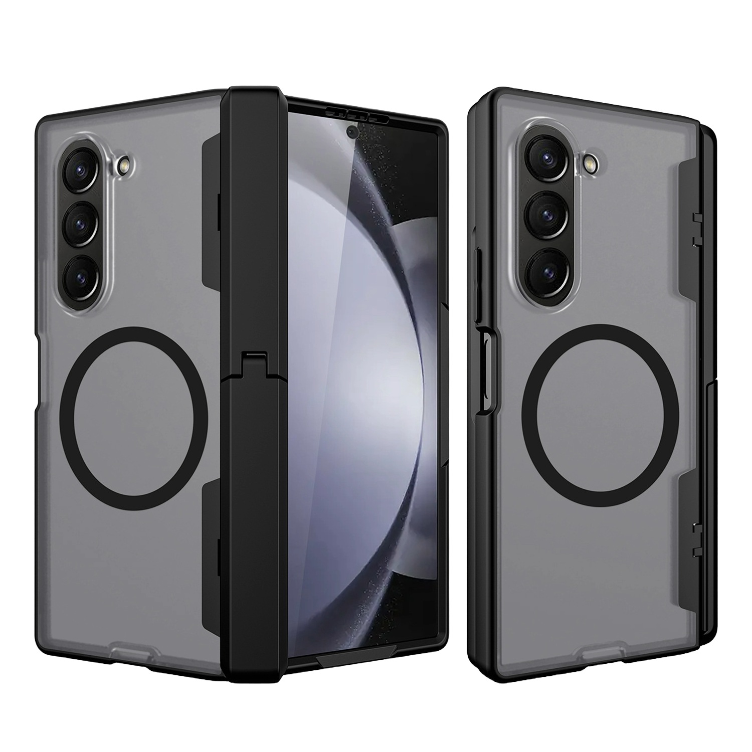 XPRO - Mag AG Stand - Samsung Z Fold 6 Case 磨砂磁吸支架防撞手機保護硬殼