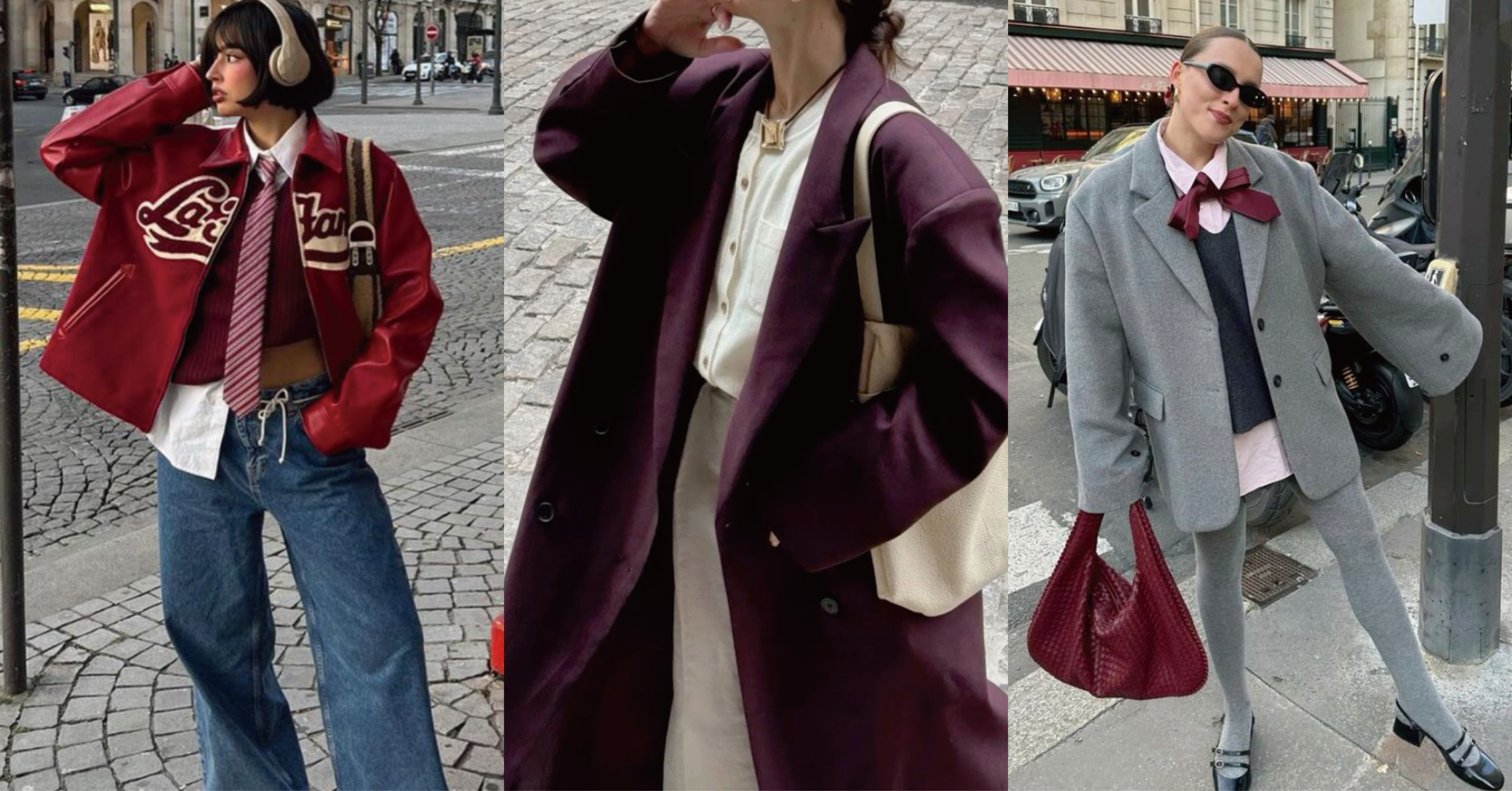 2024 秋冬新色『勃艮第酒紅、橄欖綠』 低調卻蘊含高雅的浪漫，今年秋冬回歸了更基礎的色調， 彩度明度皆下降、是更接近溫暖的顏色。